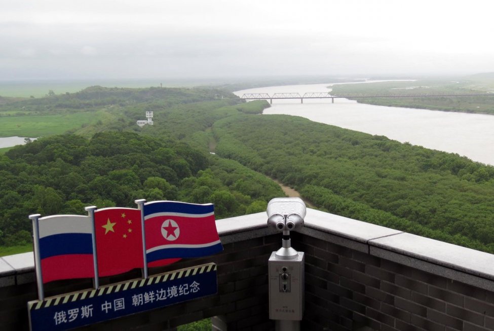 Tripoint Memorial in Fangchaun, China