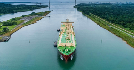 Entrance to the Panama Canal